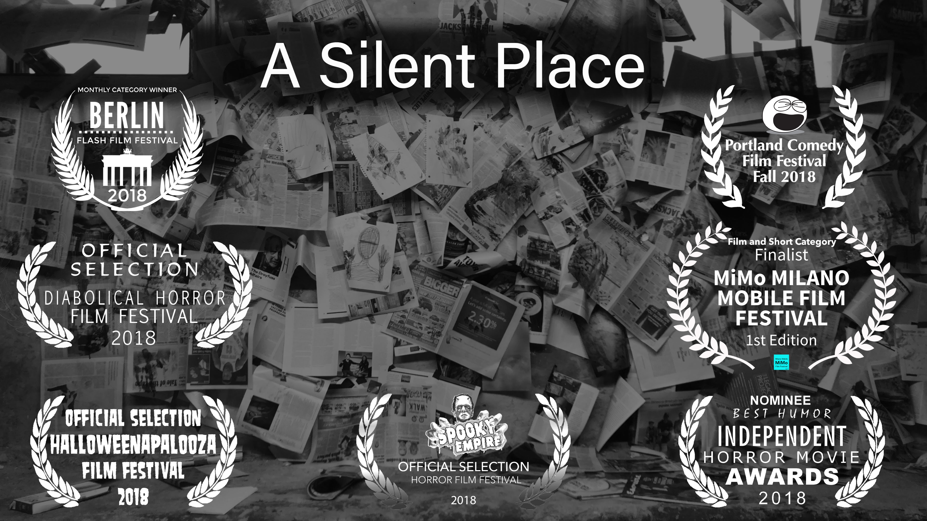 A Silent Place laurels poster